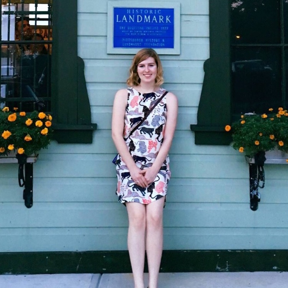 H&M Jaguar Print Dress